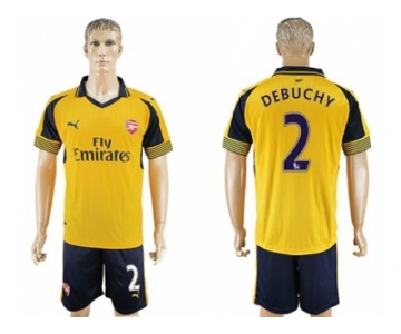 Arsenal #2 Debuchy Away Soccer Club Jersey