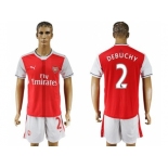 Arsenal #2 Debuchy Home Soccer Club Jersey2