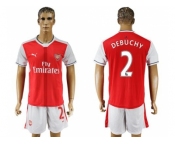 Arsenal #2 Debuchy Home Soccer Club Jersey2