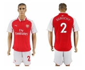 Arsenal #2 Debuchy Home Soccer Club Jersey