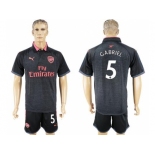 Arsenal  #5 Gabriel Sec Away Soccer Club Jersey