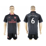 Arsenal #6 Koscielny Sec Away Soccer Club Jersey