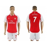 Arsenal #7 Alexis Home Soccer Club Jersey