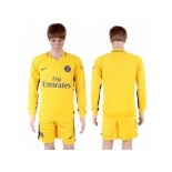 Arsenal Blank Long Sleeves Soccer Club Jersey