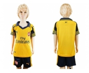 Arsenal Blank Away Kid Soccer Club Jersey