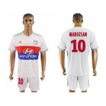 Lyon #10 Marozsan Home Soccer Club Jersey