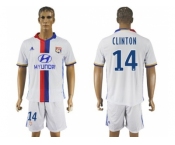 Lyon #14 Clinton Home Soccer Club Jersey