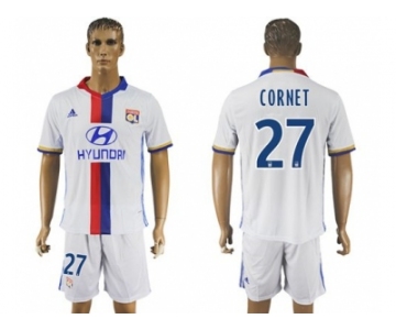 Lyon #27 Cornet Home Soccer Club Jersey