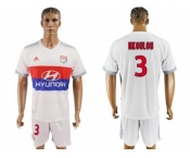 Lyon #3 Nkoulou Home Soccer Club Jersey