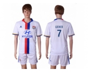 Lyon #7 Grenier Home Soccer Club Jersey