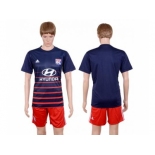 Lyon Blank Away Soccer Club Jersey