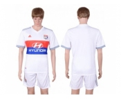 Lyon Blank Home Soccer Club Jersey