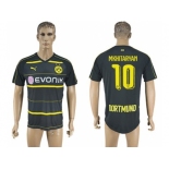 Dortmund #10 Mkhitaryan Away Soccer Club Jersey