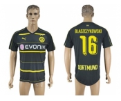 Dortmund #16 Blaszczykowski Away Soccer Club Jersey