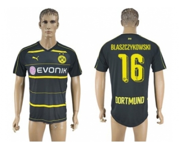 Dortmund #16 Blaszczykowski Away Soccer Club Jersey