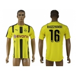 Dortmund #16 Blaszczykowski Home Soccer Club Jersey