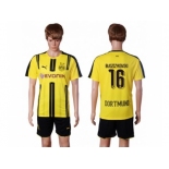 Dortmund #16 Blaszczykowski Home Soccer Club Jerseyss