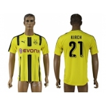 Dortmund #21 Kirch Home Soccer Club Jersey