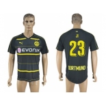 Dortmund #23 JI Away Soccer Club Jersey