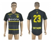 Dortmund #23 JI Away Soccer Club Jersey