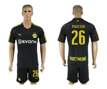 Dortmund #26 Piszczek Away Soccer Club Jersey