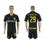 Dortmund #29 Schmelzer Away Soccer Club Jersey