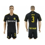 Dortmund #3 Joo Ho Away Soccer Club Jersey