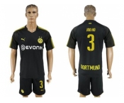 Dortmund #3 Joo Ho Away Soccer Club Jersey