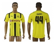 Dortmund #44 Kampl Home Soccer Club Jersey