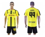 Dortmund #44 Kampl Home Soccer Club Jerseys