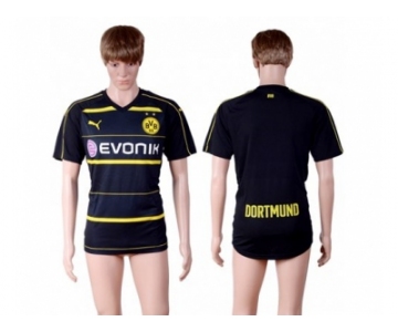 Dortmund Blank Away Soccer Club Jersey