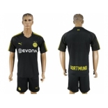 Dortmund Blank Away Soccer Club Jerseys