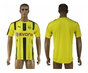 Dortmund Blank Home Soccer Club Jersey