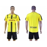 Dortmund Blank Home Soccer Club Jerseys