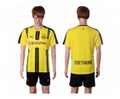 Dortmund Blank Home Soccer Club Jerseyss