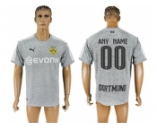 Dortmund Personalized Grey Soccer Club Jersey