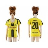 Women's Dortmund #20 Ramos Home Soccer Club Jersey1