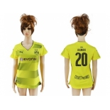 Women's Dortmund #20 Ramos Home Soccer Club Jersey