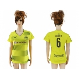 Women's Dortmund #6 Bender Home Soccer Club Jersey