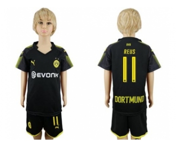 Dortmund #11 Reus Away Kid Soccer Club Jersey