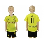 Dortmund #11 Reus Home Kid Soccer Club Jersey