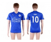 Leicester City #10 King Home Soccer Country Jersey