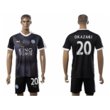 Leicester City #20 Okazaki Away Soccer Club Jersey 1