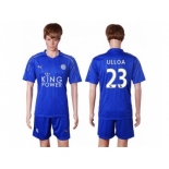 Leicester City #23 Ulloa Home Soccer Club Jersey