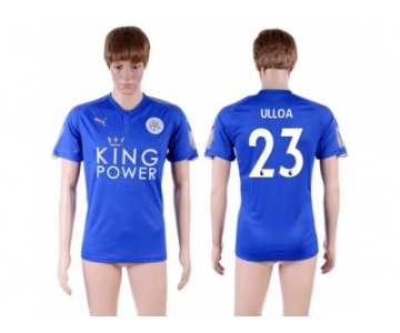 Leicester City #23 Ulloa Home Soccer Country Jersey