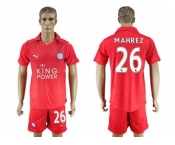 Leicester City #26 Mahrez Away Soccer Club Jersey