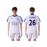 Leicester City #26 Mahrez SEC Away Soccer Club Jersey 1