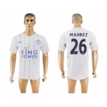 Leicester City #26 Mahrez SEC Away Soccer Club Jersey