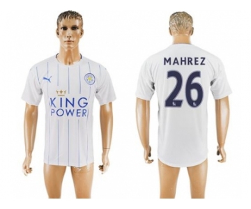 Leicester City #26 Mahrez SEC Away Soccer Club Jersey