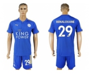 Leicester City #29 Benalouane Home Soccer Club Jersey